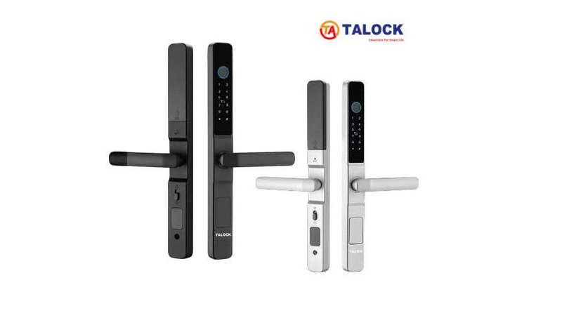 Khoá cửa vân tay thông minh Talock DN204 dành cho cửa nhôm Xingfa