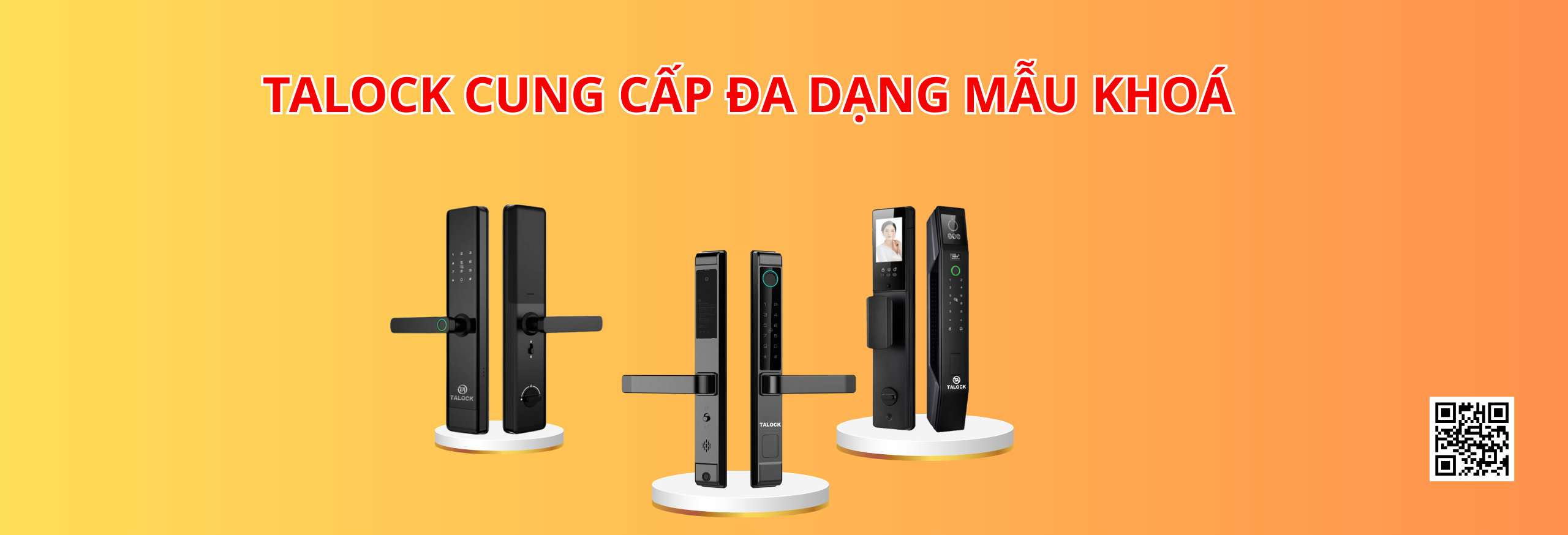 Khoá thông minh Talock với đa dạng mẫu khoá dành cho mọi loại cửa