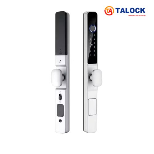 khóa thông minh Talock DN204 tay ngắn dành cho cửa xingfa mở lùa