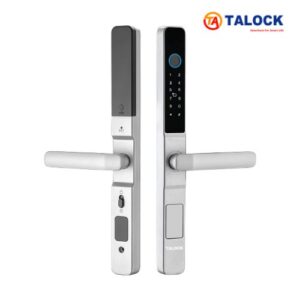Khóa thông minh Talock DN204 màu trắng dành cho cửa nhôm xingfa mở quay