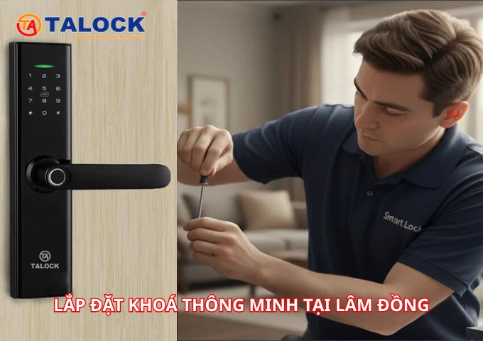 Lắp đặt khoá thông minh tại Lâm Đồng. Uy tín, chuyên nghiệp, cam kết chất lượng và bảo hành